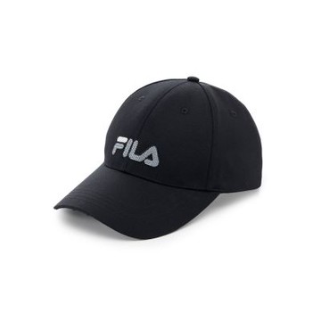 FILA 經典LOGO帽-黑色 HTA-1000-BK