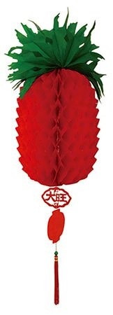 美加美 鳳梨彩球 (3尺) 2個/包 S2621