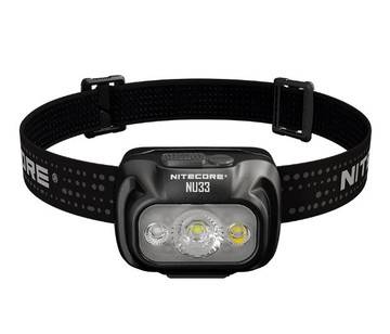 NiteCore NU33 700流明 全金屬防水頭燈 三光源 輕量化頭燈 USB-C NU32