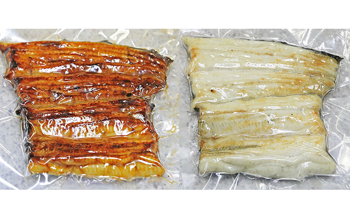 数量限定！！国産うなぎ関東風蒲焼き・白焼き食べ比べセット 計 約520g 職人による手焼き　冷凍真空パックでお届け！