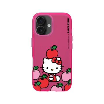 iPhone 16 Clear 粉漾桃 - 三麗鷗-Hello Kitty - 蘋果疊疊樂