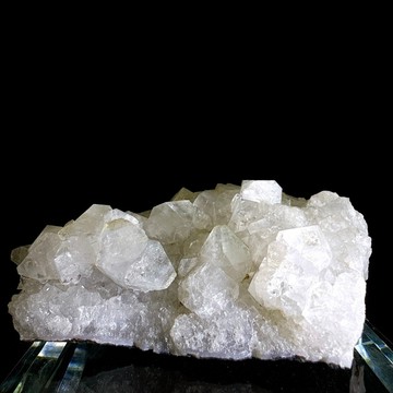 [水晶專賣24h出貨] X2 天然印度沸石礦物 魚眼石  消磁 淨化 方解石 水晶 礦石 共生礦物