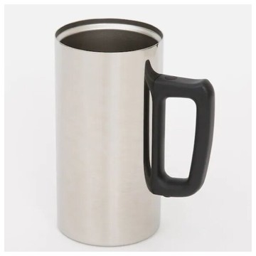 真空不鏽鋼附柄啤酒杯 PROST SI 630ML NITORI宜得利家居