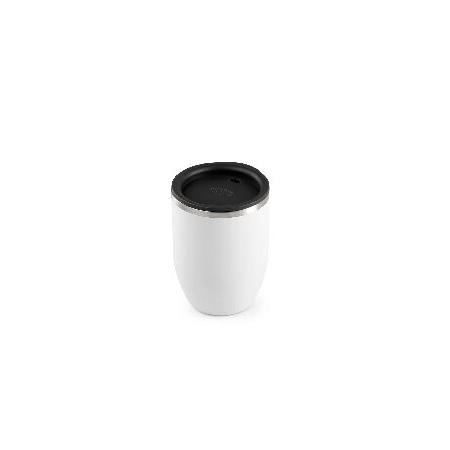 GSI Outdoors Doppio Mug I Double Wall Stainless Steel Cup for Coffee, Tea and Cocktails for Travel, Camping, or Office