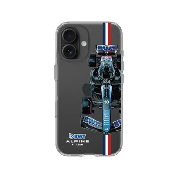 iPhone 16 Clear Case（相機按鈕） 透明 - Alpine - F1 BWT Alpine Formula One Team Car A524 Pierre Gasly 2
