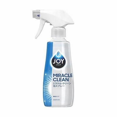 （まとめ）P＆G ジョイ ミラクルクリーン泡スプレー 微香 本体 300ml 1本〔×10セット〕