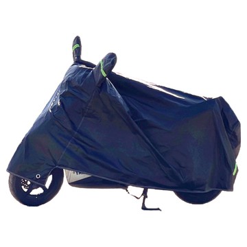 防水機車套 素色有耳款 L 黑色 防塵防曬  1個