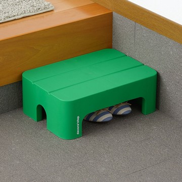 日本 squ+ Decora step日製多功能墊腳椅凳(高14cm)-3色可選 - 綠