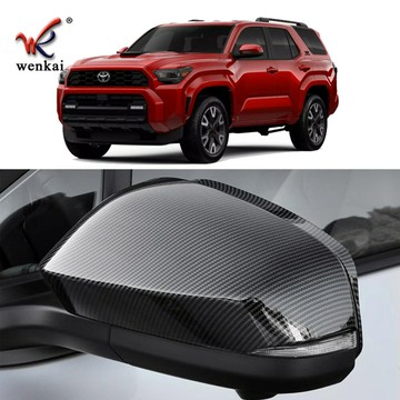 適用于豐田25款4Runner改裝倒車鏡防撞蓋后視鏡專用裝飾框配件