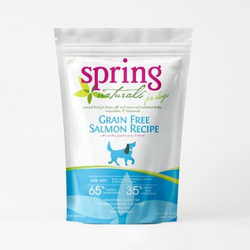 【Spring Naturals 曙光】無穀滋養鮭魚 全齡犬 天然寵物食譜 狗飼料 狗糧-4LB