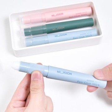 【得力】筆型固體膠(口紅膠 固體膠水 膠棒 辦公用品)