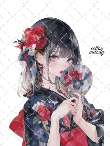 原廠貼紙 No.6415 人物貼紙 原創貼紙 人物貼紙 女孩貼紙 原創人物貼紙