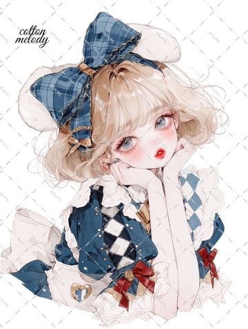 原創貼紙 no.8279 人物貼紙 原創貼紙 人物貼紙 女孩貼紙 原創人物貼紙