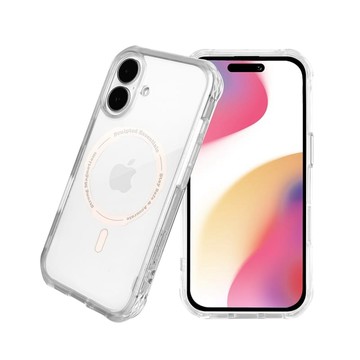 Magus 超磁吸軍規防摔殼 - iPhone 16  / 16 Plus iPhone 16-極光粉