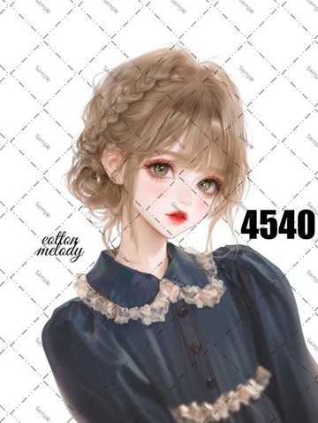 original sticker no.4540 人物貼紙 原創貼紙 原創人物貼紙 裝飾貼紙 cotton melody
