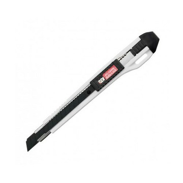 SDI 手牌 自動鎖定 小美工刀（黑刃版）9x80mm /支 K0406C｜領券最高折$220