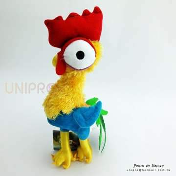 【UNIPRO】迪士尼 海洋奇緣 MOANA 公雞 喜喜 Heihei 27公分 站姿 絨毛娃娃 玩偶 正版授權 Chicken