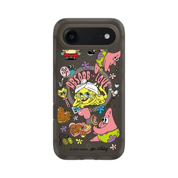 iPhone Air AirX 本質黑 - 海綿寶寶 SpongeBob - 藝術家系列-BOBBI RAE