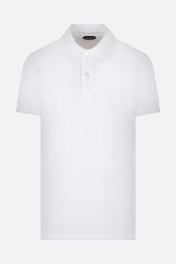 TOM FORD piquet polo shirt Man