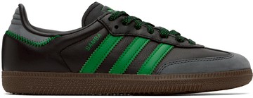 adidas Originals 黑色 Samba 运动鞋