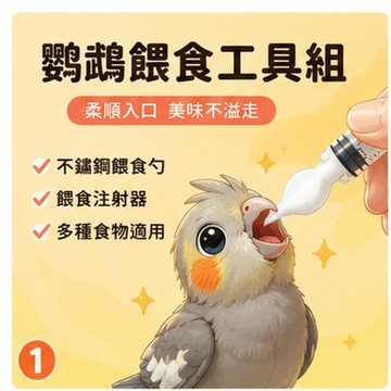 注射器 不鏽鋼餵食器 鸚鵡餵奶勺匙餵食器 湯匙式針筒 幼鳥湯匙餵食器【20035】