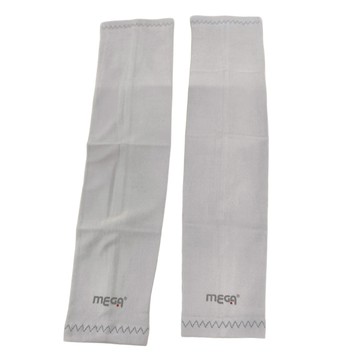 MEGA 美高 兒童防曬涼感袖套 灰色 1入 尼龍91% 彈性纖維9%  S(33.5cm)