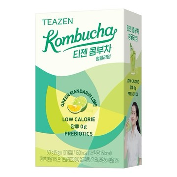 Teazen Kombucha Green Mandarin Lime 10T