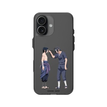 iPhone 17 Clear (相機按鈕) 酷墨灰 - 火影忍者 Naruto - 宇智波兄弟