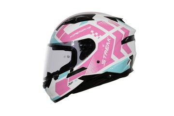 SOL SF-6 前衛者_白/粉 全罩式安全帽