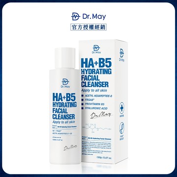 【Dr. May美博士】B5HA玻尿酸三合一潔顏乳(150ml/瓶)x1