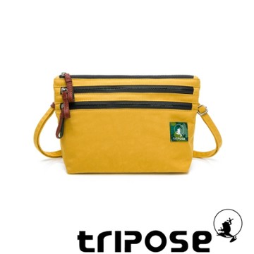 tripose  MIN多功能袋中袋斜背包 活力黃