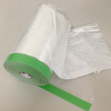 台灣製造【米夢家居】登革熱必備油漆防護日本膠帶遮蔽膜-長25公尺-快速到貨好評回購