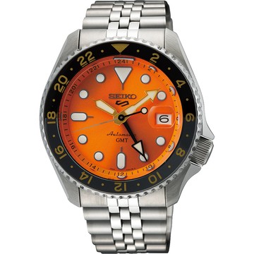 SEIKO 5 Sports 系列 GMT機械錶 開學季好禮-42.5mm SSK005K1 4R34-00A0U