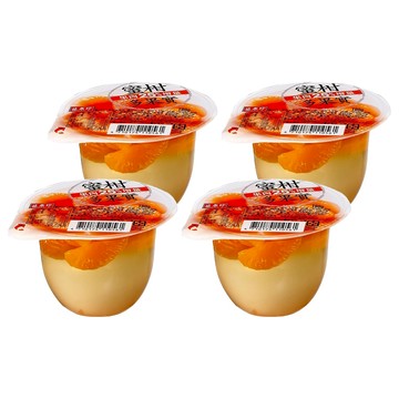 盛香珍 蜜柑多果實果凍  180g  4個