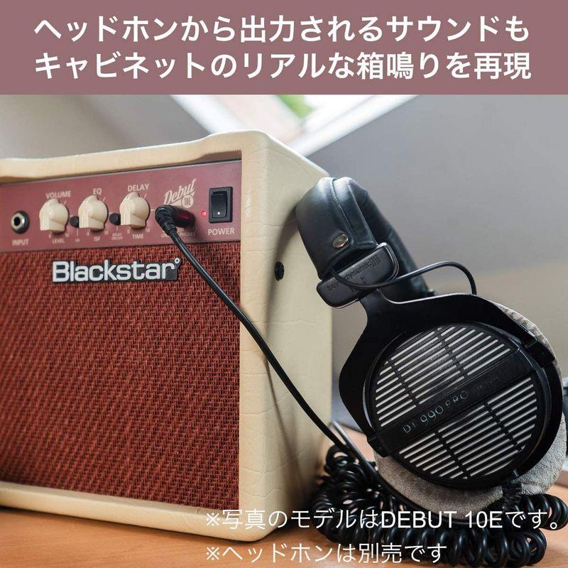 BLACKSTAR ギターアンプ DEBUT 15E クリーン オーバードライブ ライン入力 ヘッドフォン出力 テープ・エコー・エフェクト内