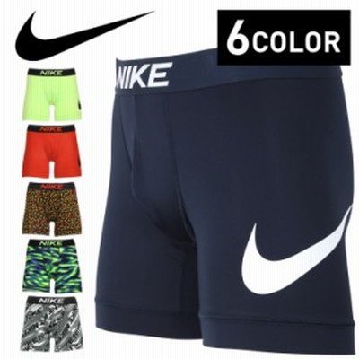 ナイキ Nike ボクサーパンツ メンズ 下着 アンダーウェア おしゃれ かっこいい トレーニング ジム ストレッチ 綿 ロゴ ワンポイント 無地 ブランド