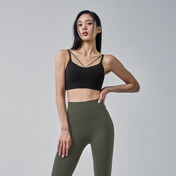 黑標 Power Rise細肩帶短版背心上衣 ｜共5色｜XFK3BR1522