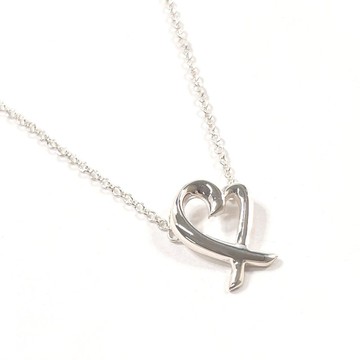 [日本直送，二手，狀況良好] Tiffany & Co. 項鍊 愛心 Paloma Picasso銀925 配件 全新翻新