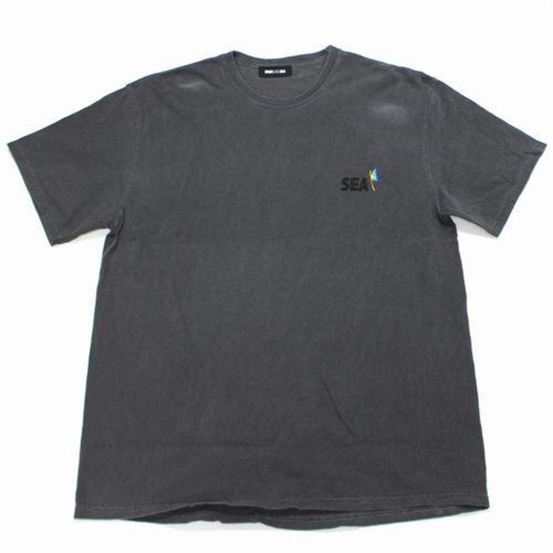 WINDANDSEA ウィンダンシー 21SS SEA (PALM TREE) TEE for COVERCHORD 