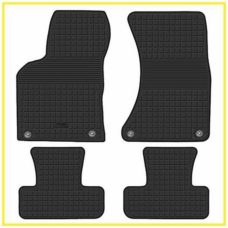 Hd Mart 車用フロアマット ゴム製 ブラック 自動車用フロアマット 全天候型 アウディ Q5 17 18用 高耐久 通販 Lineポイント最大0 5 Get Lineショッピング