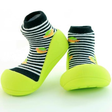 韓國Attipas快樂學步鞋-綠底飛碟