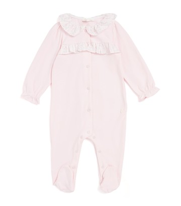 Patachou Cotton Ruffled All-In-One