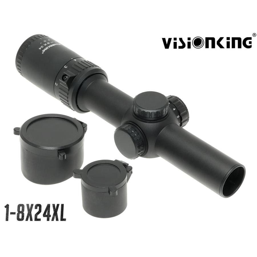 VSK-SCP-0004　VISION KING 1-8x24XL CQBスコープ Gen2 w イルミネーション ナイトロイン