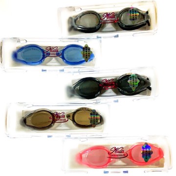 Quick 競賽型平光游泳泳鏡 游泳專用蛙鏡