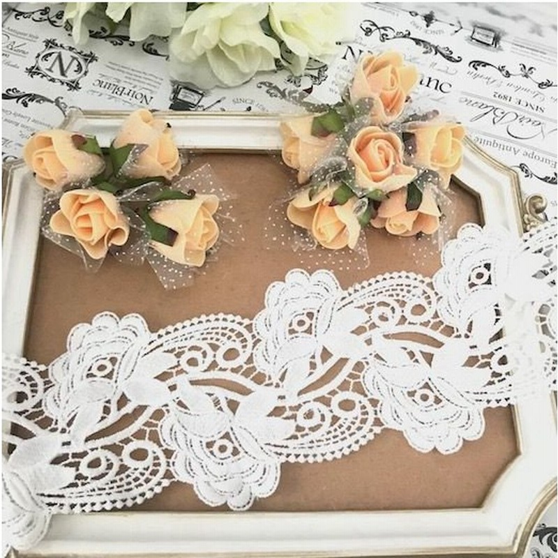 ローズ柄 レース 綿レース バラ 刺繍 ミルクファイバーレース 白 パーツ ホワイト 薔薇 リボン 素材 材料 花模様 レオタード バトンモチーフ 花柄 リボン 通販 Lineポイント最大get Lineショッピング