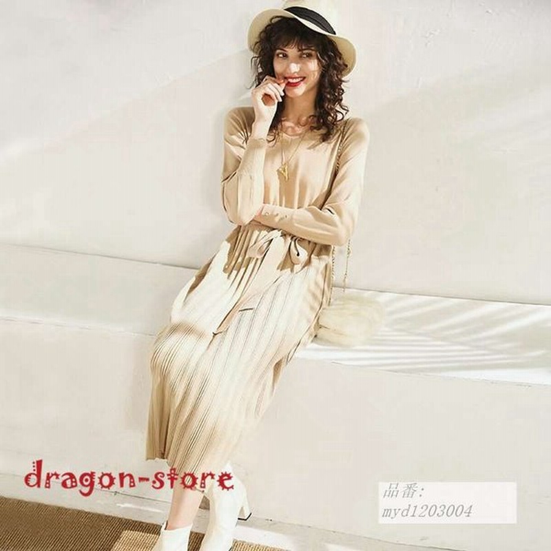 21秋と冬新しいフランス語薄いピットバーエレガント長タイプvネックレースワンピースレディースミドル丈プリーツ 通販 Lineポイント最大0 5 Get Lineショッピング