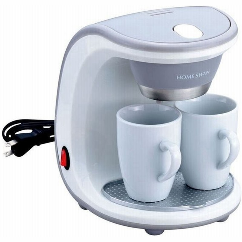 ホームスワン コーヒーメーカー2カップ よこやま D コンパクト コーヒーメーカー おしゃれ 通販 Lineポイント最大0 5 Get Lineショッピング