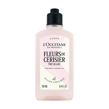 《LOCCITANE 歐舒丹》白茶櫻花沐浴膠 250ML