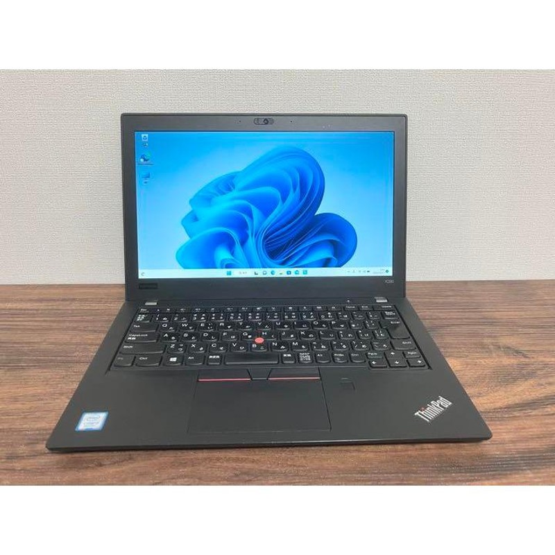 8世代 i3】 Lenovo ThinkPad X280 ノートパソコン Win11対応 SSD128GB