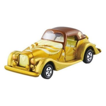 任選TOMICA DREAM 美女與野獸貝兒黃金老爺車 DS88923 夢幻迪士尼小汽車